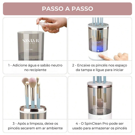Limpador de Maquiagem SpinBrush Cleaner™